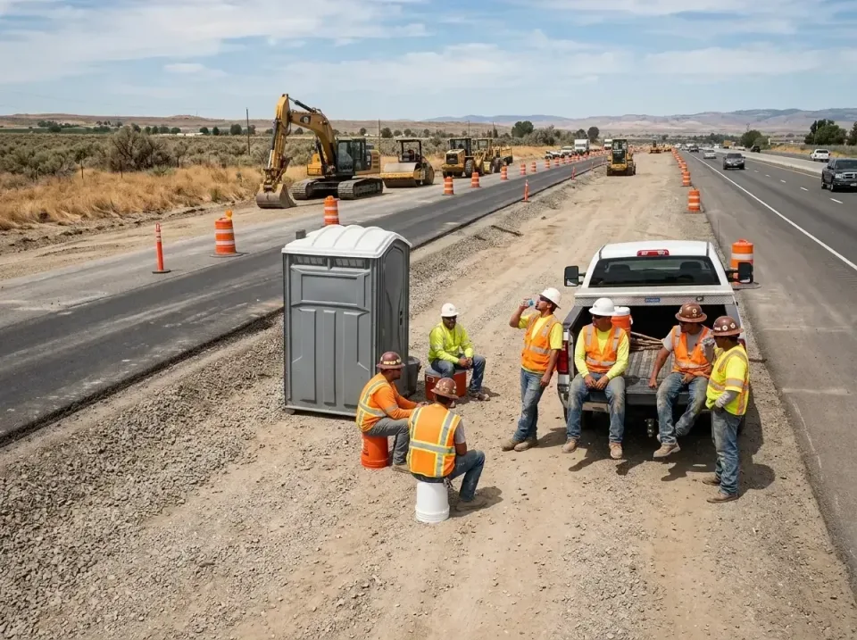 highway-road-construction-crew-007 — frequently asked questions, Porta Potty and Restroom Rentals in Jersey Shore, PA
